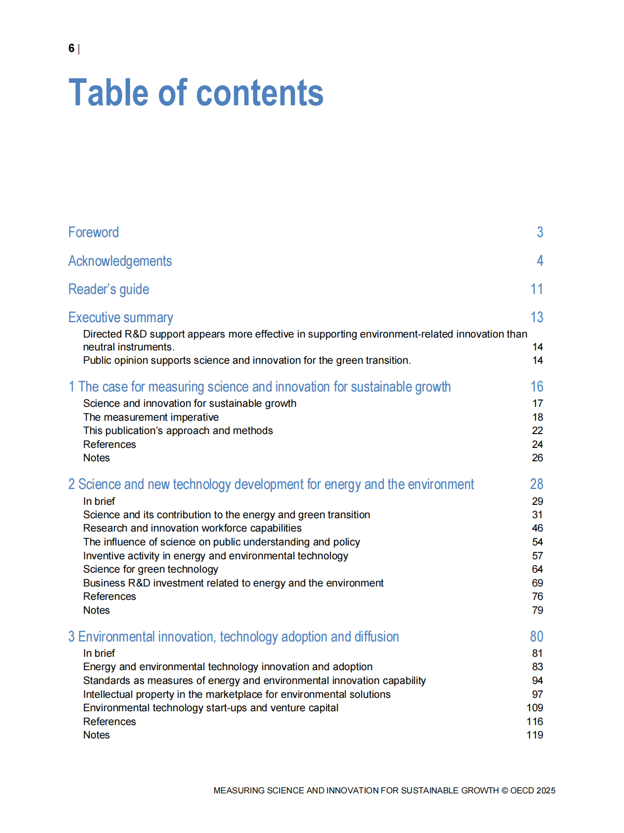 OECD：衡量科学和创新促进可持续增长（英文） 第8页
