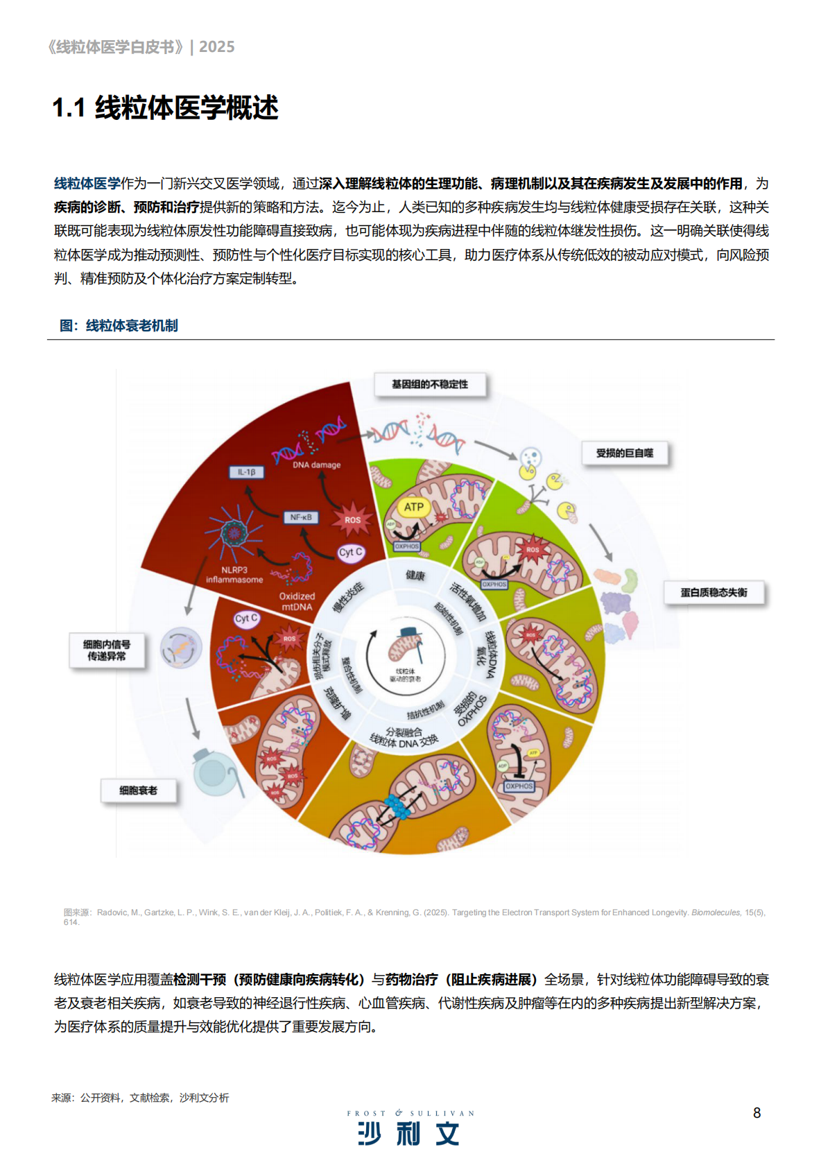 沙利文咨询：2025线粒体医学行业发展现状与未来趋势白皮书 第8页