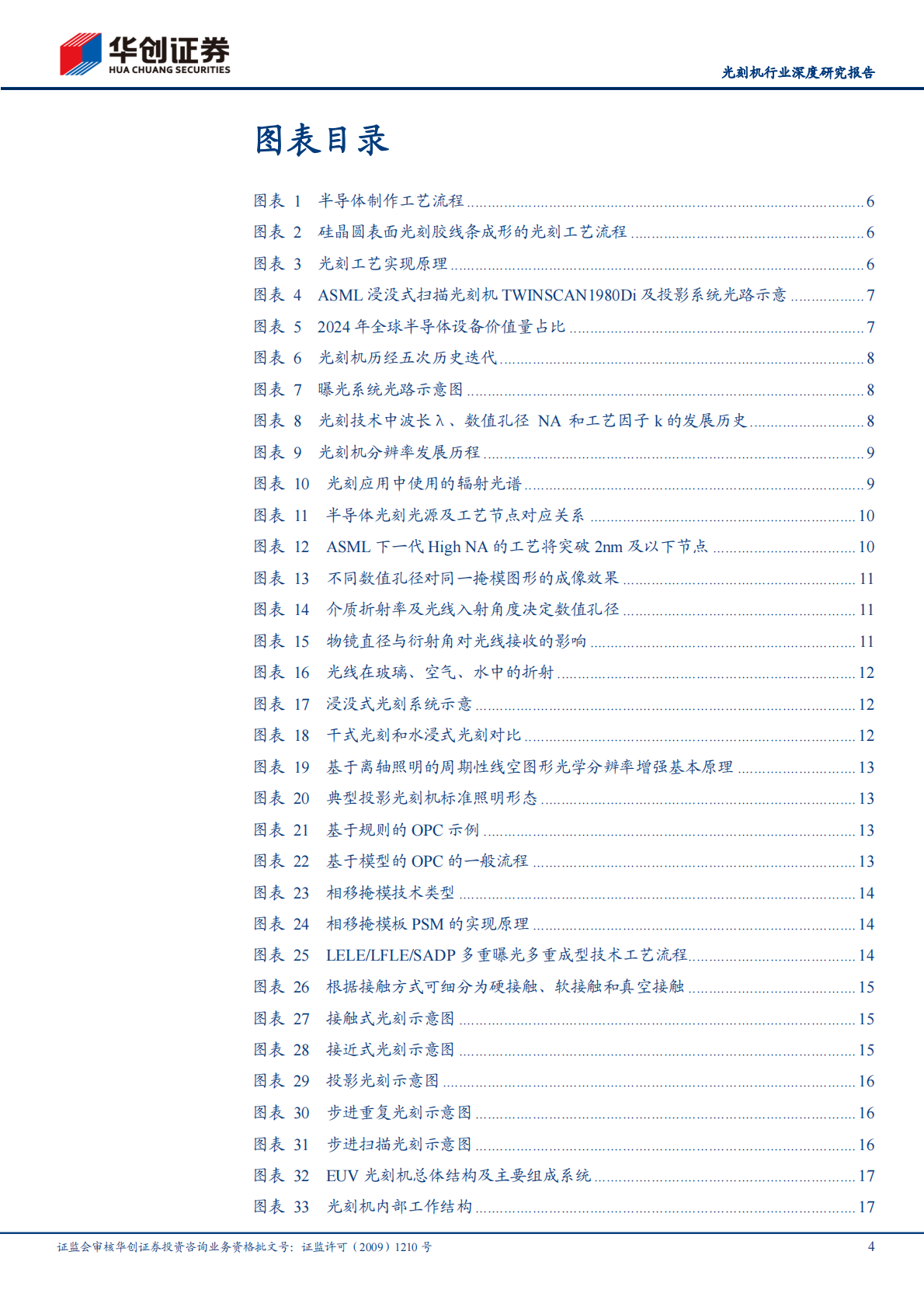 华创证券：光刻机行业深度研究报告：光刻机，半导体设备价值之冠，国产替代迎来奇点时刻 第4页