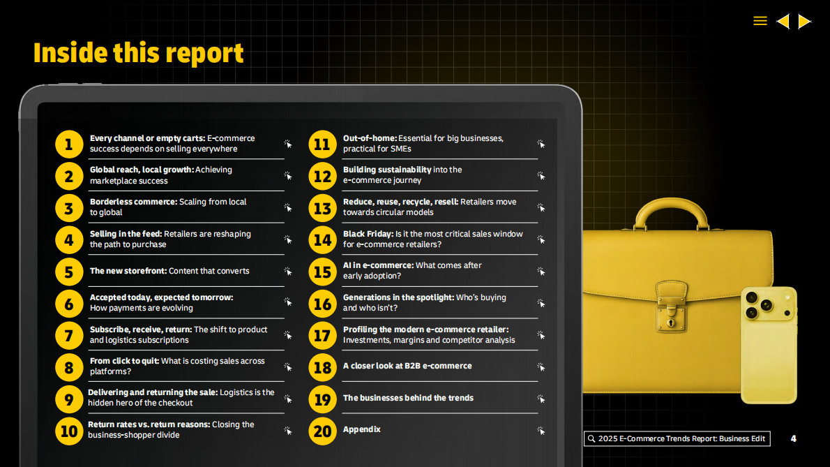 DHL：2025年全球电子商务趋势报告：商业版（英文版） 第4页