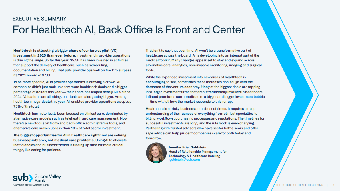 SVB：2025年医疗科技行业未来展望报告（英文版） 第3页