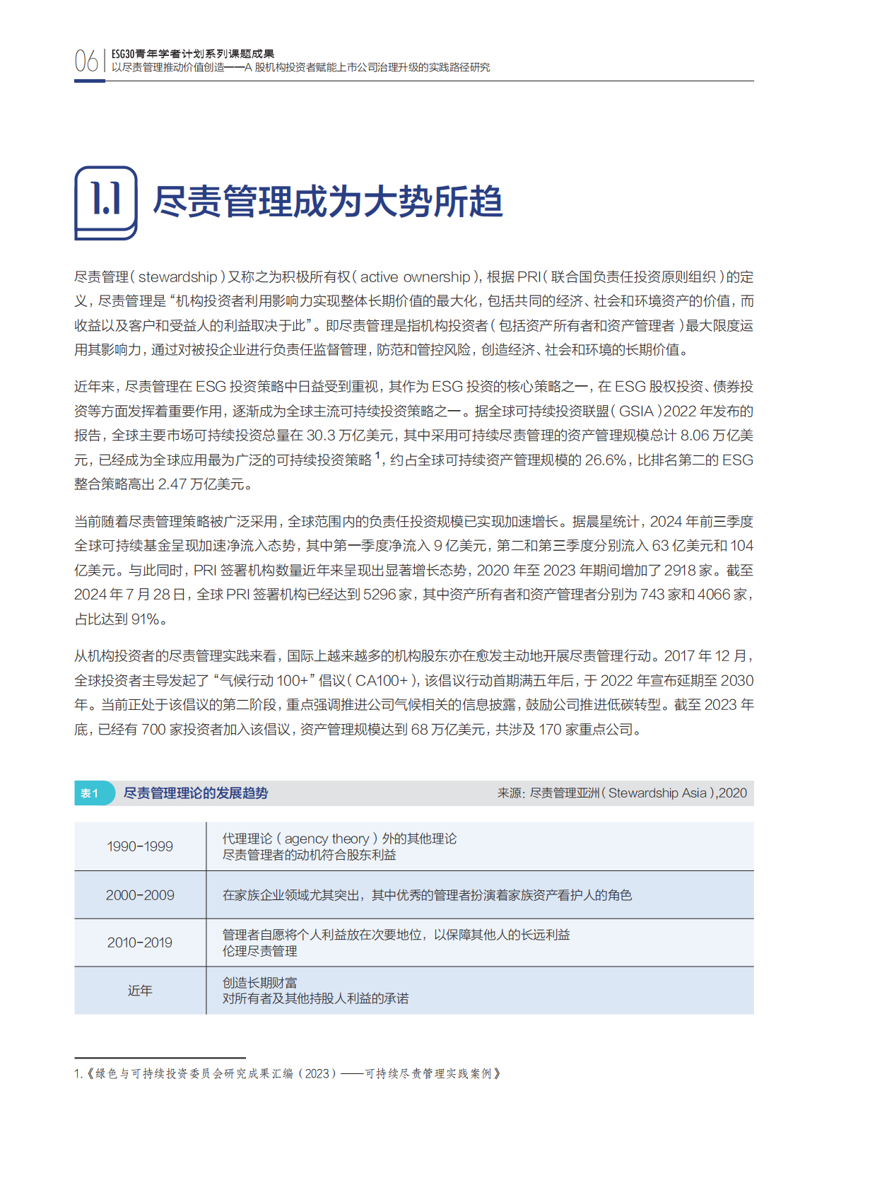 财新智库：2025年以尽责管理推动价值创造-A股机构投资者赋能上市公司治理升级的实践路径研究报告 第8页