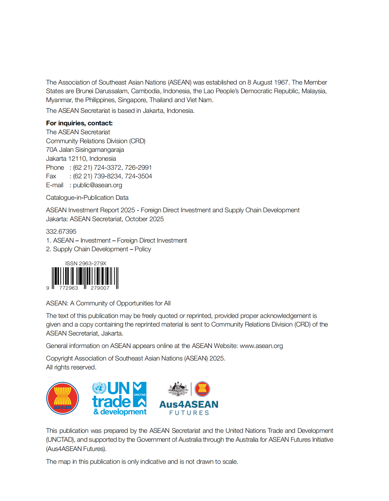 联合国贸易发展委员会：2025年东盟投资报告（英文版） 第3页