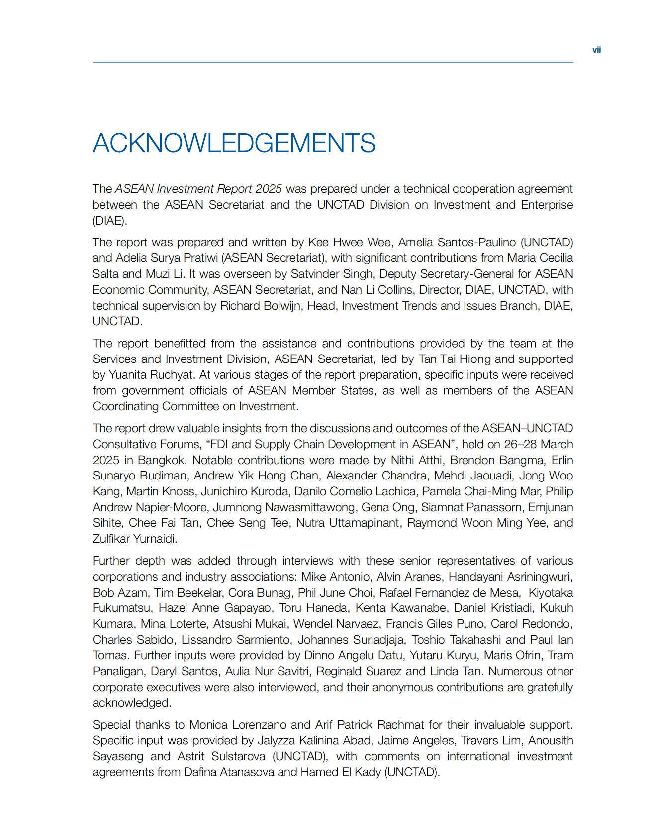 联合国贸易发展委员会：2025年东盟投资报告（英文版） 第6页