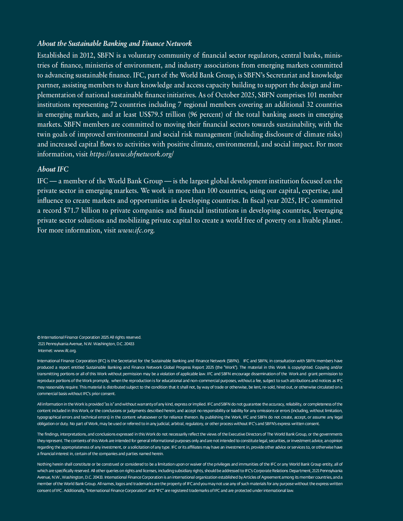 可持续银行与金融网络：2025全球进展报告（英文） 第2页