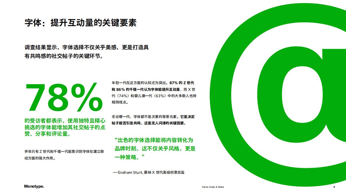 2025 报告：不同年代的人如何看待字体（英文） 第8页