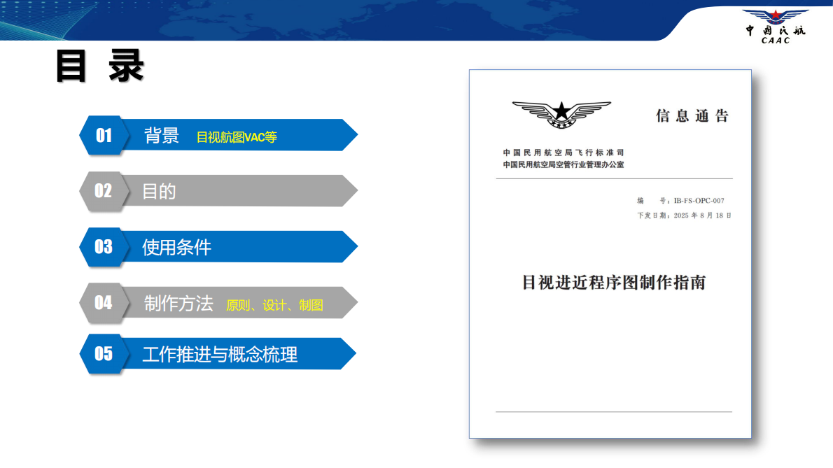 民航局飞行标准司：2025年《目视进近程序图制作指南》宣贯材料 第2页