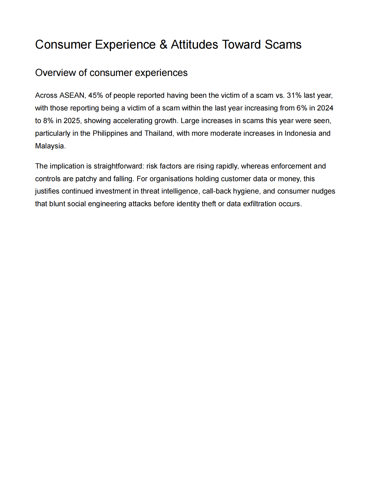 GSMA：2025年东盟数字欺诈报告（英文） 第5页