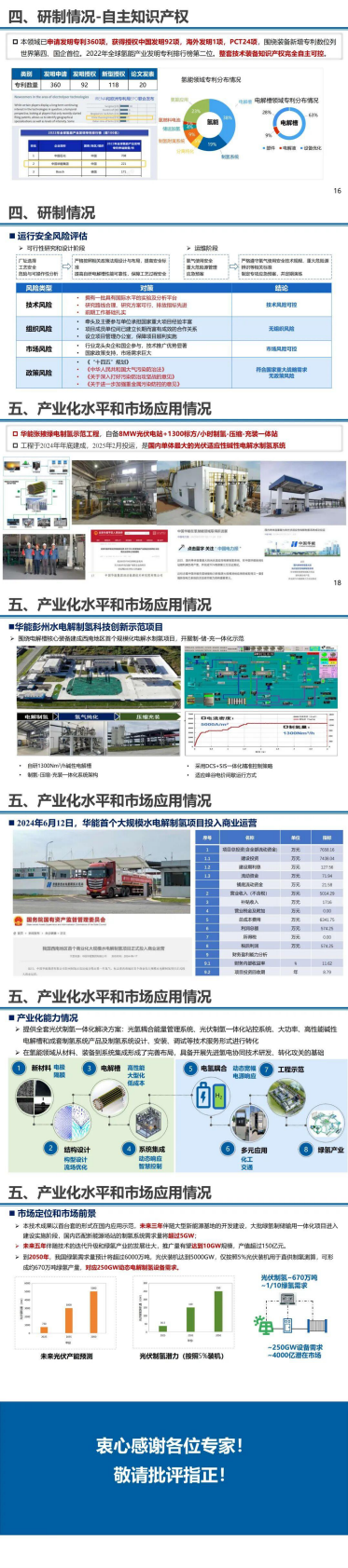 中国华能集团：2025年大功率柔性离网光伏动态电解制氢系统 第3页