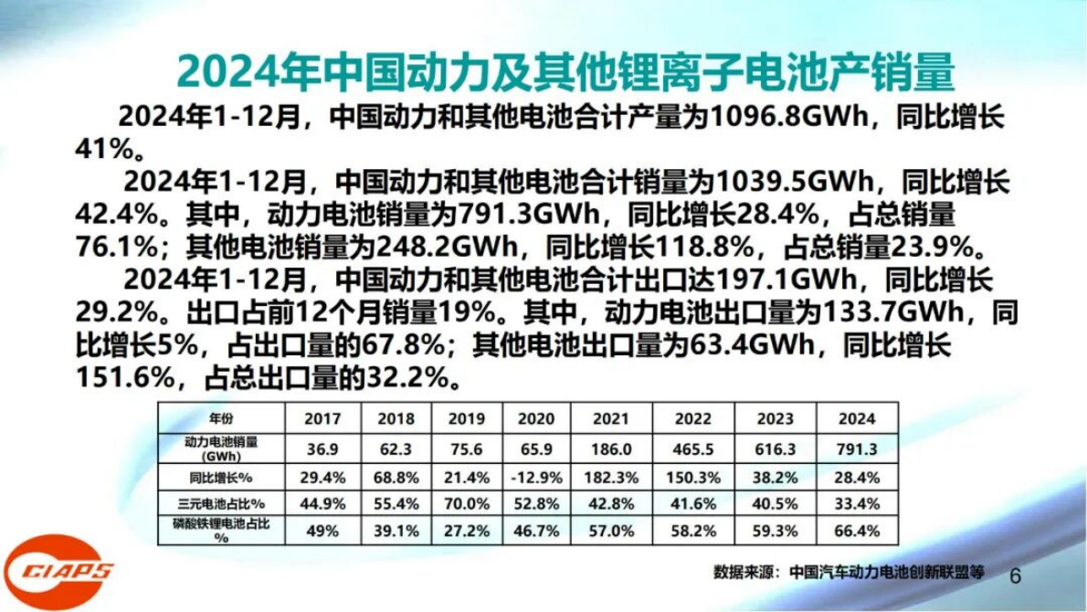 刘彦龙：2025年我国锂离子电池产业发展形势报告 第6页
