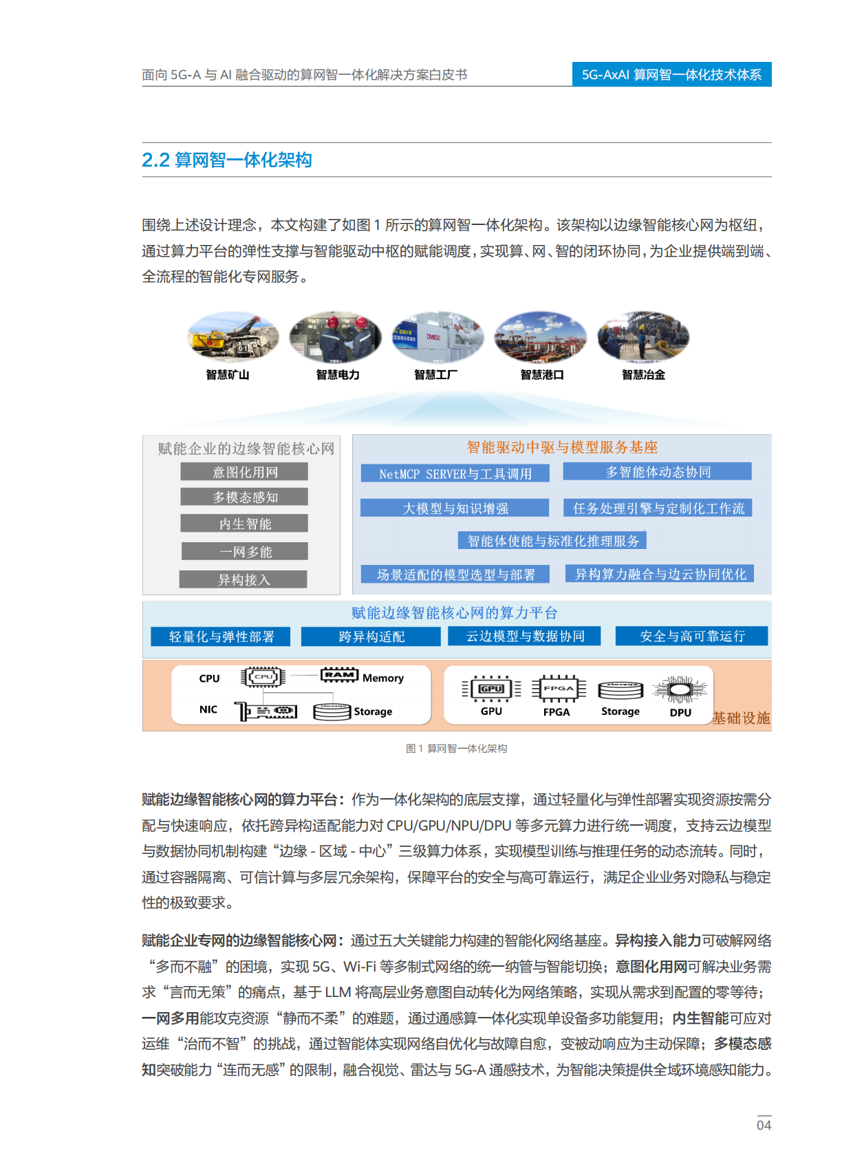 中移智库：面向5G-A与AI融合驱动的算网智一体化解决方案白皮书（2025年） 第7页