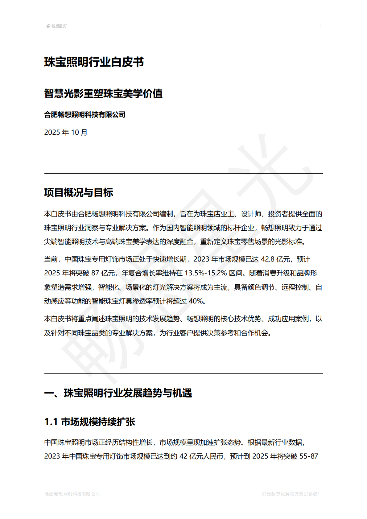 畅想照明：珠宝照明行业白皮书2025版 第3页