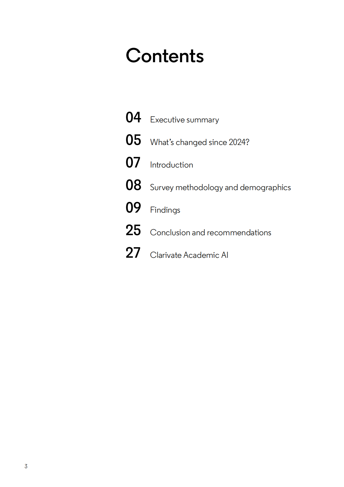科睿唯安：2025年图书馆的发展脉搏研究报告（英文版） 第3页