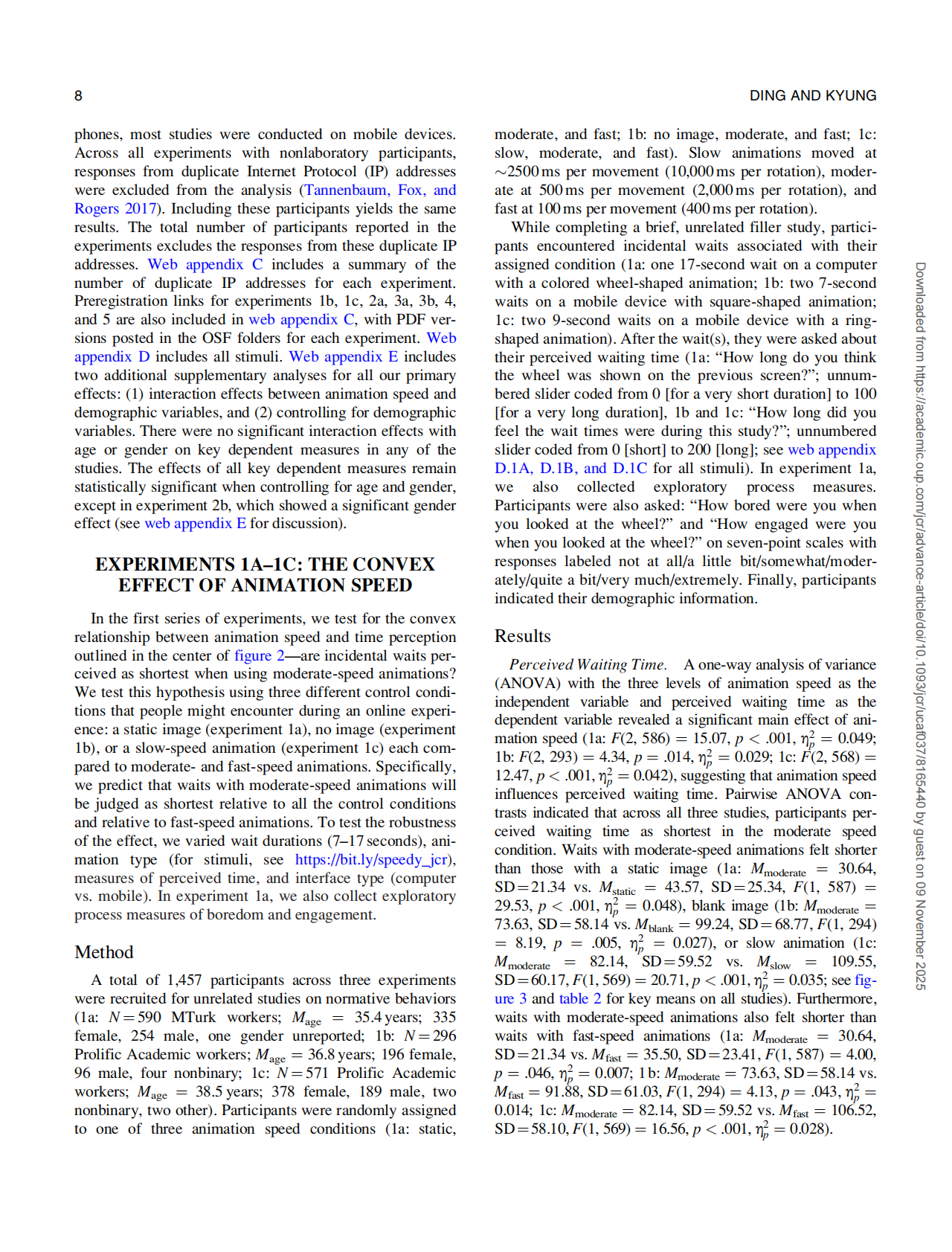 优化动画速度：对感知等待时间和数字客户体验的凸形效应 第8页