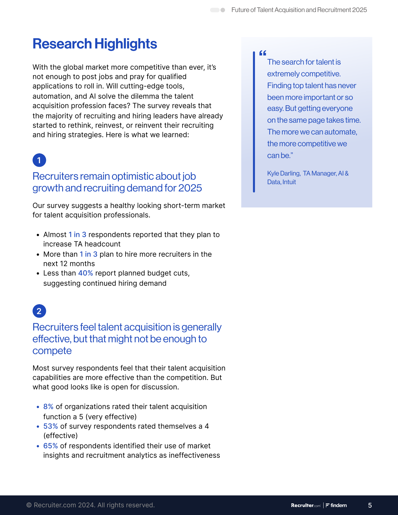 Recruiter：2025年人才获取与招聘的未来报告（英文版） 第6页