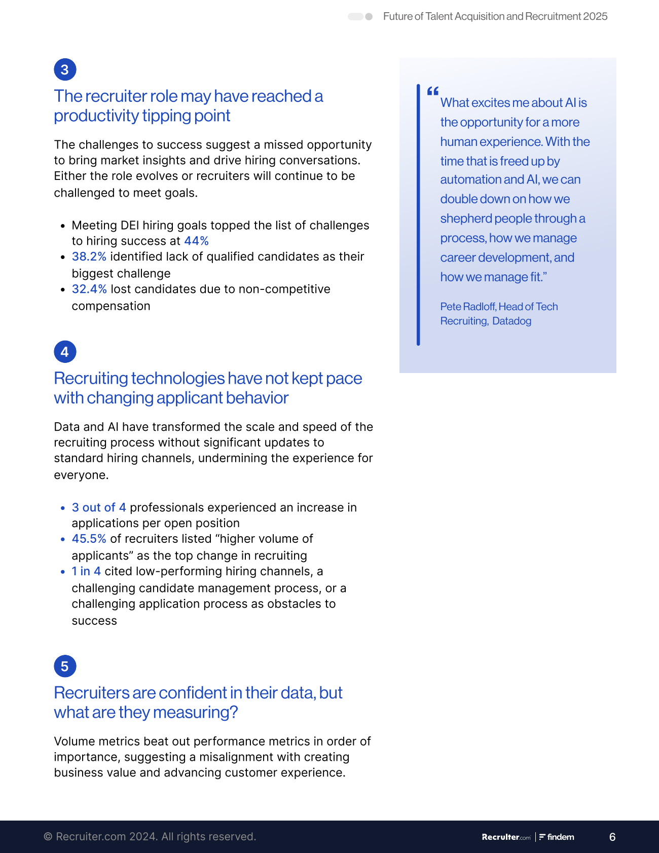 Recruiter：2025年人才获取与招聘的未来报告（英文版） 第7页