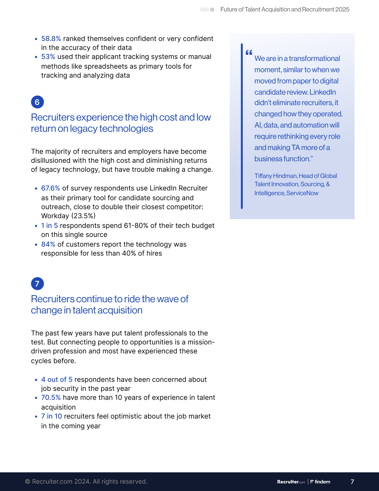 Recruiter：2025年人才获取与招聘的未来报告（英文版） 第8页