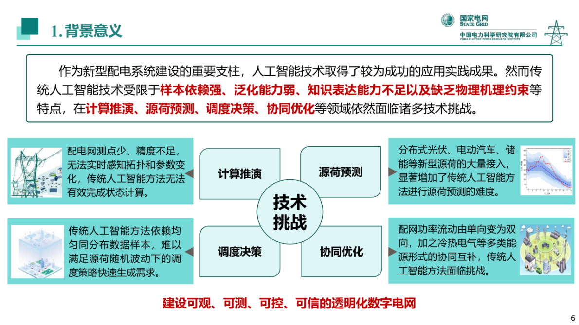 国家电网：2025年面向新型配电系统的数据机理融合人工智能技术及应用报告 第6页