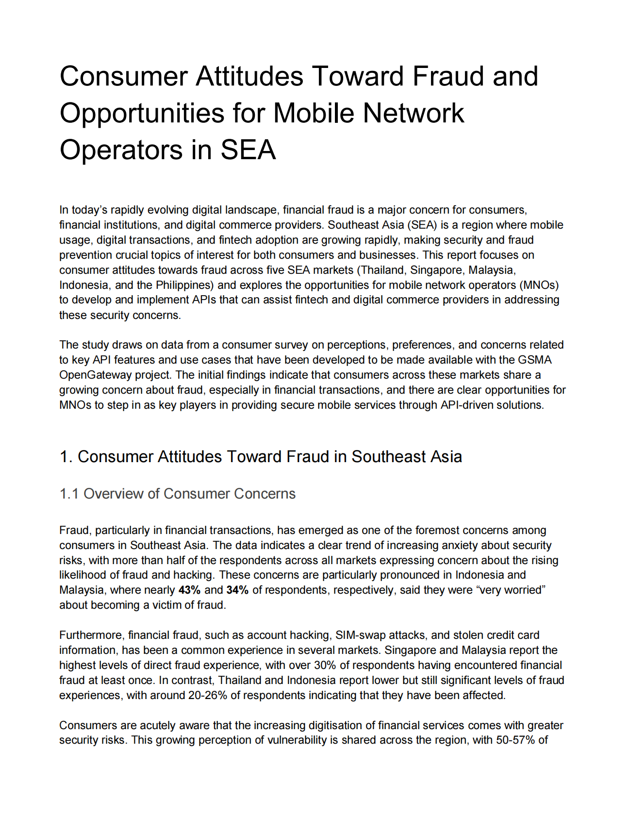 消费者对欺诈的态度和东南亚移动运营商的机会（英文） 第2页