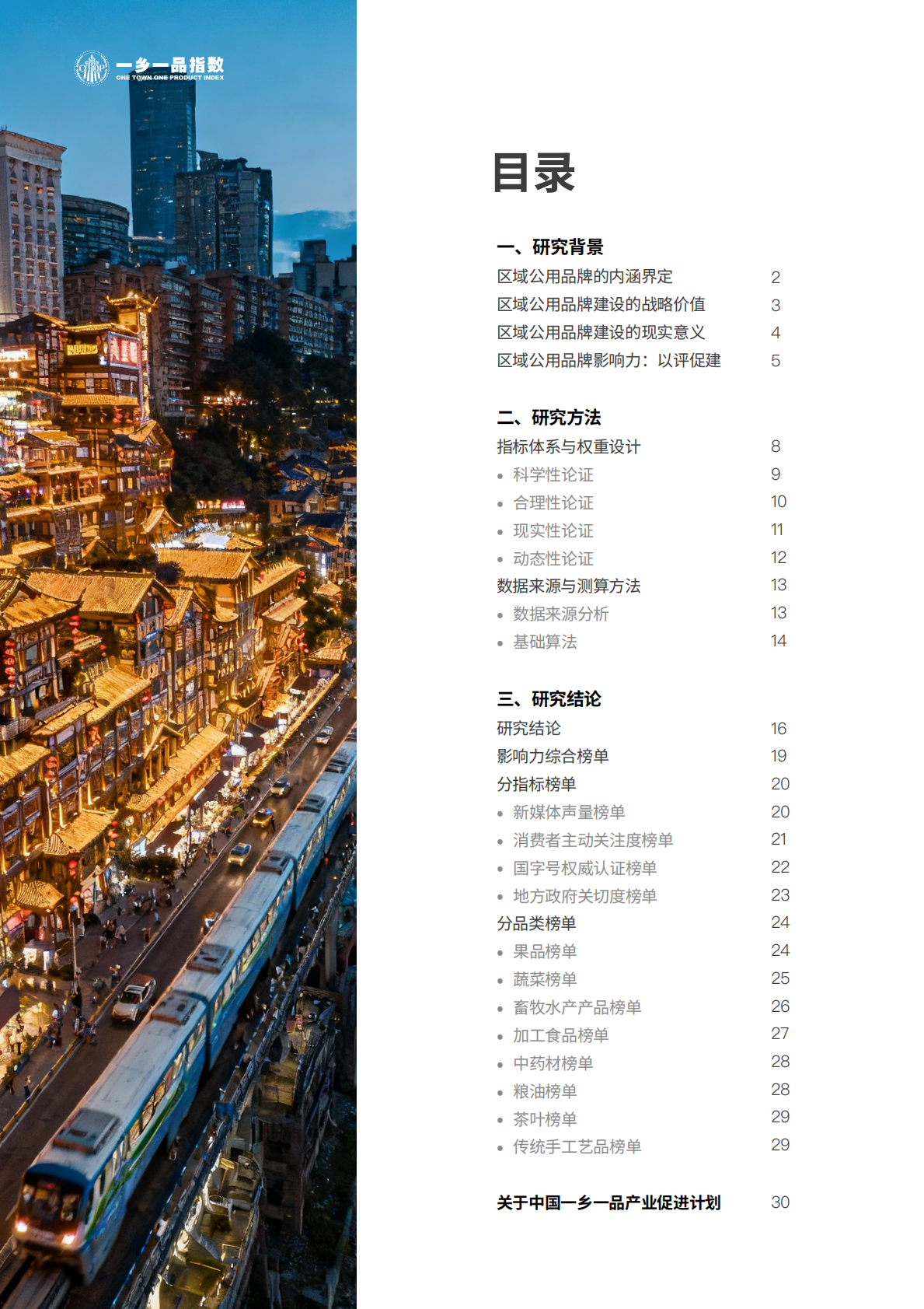 一乡一品指数：2025年重庆市区域公用品牌影响力报告 第6页