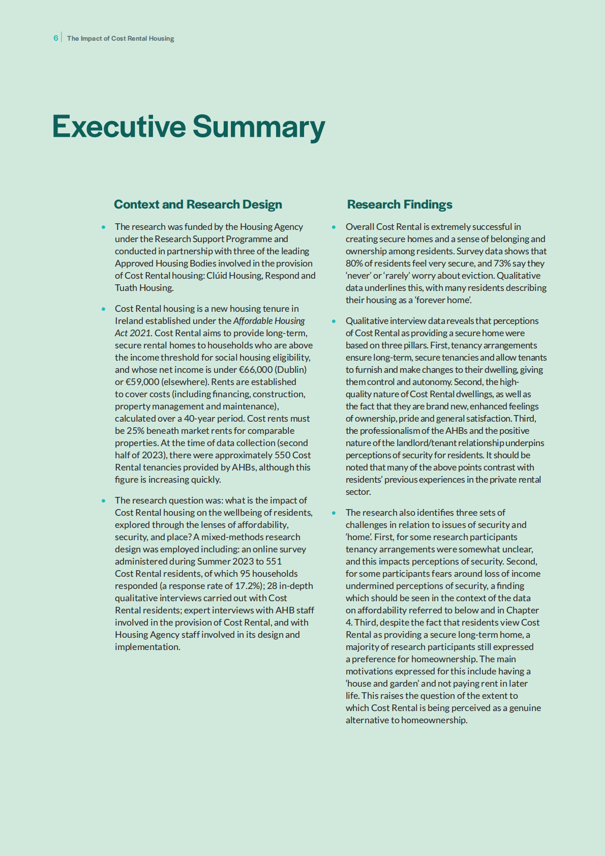 respond：2024年成本的影响租赁住房：安全、可负担性和位置报告（英文版） 第6页