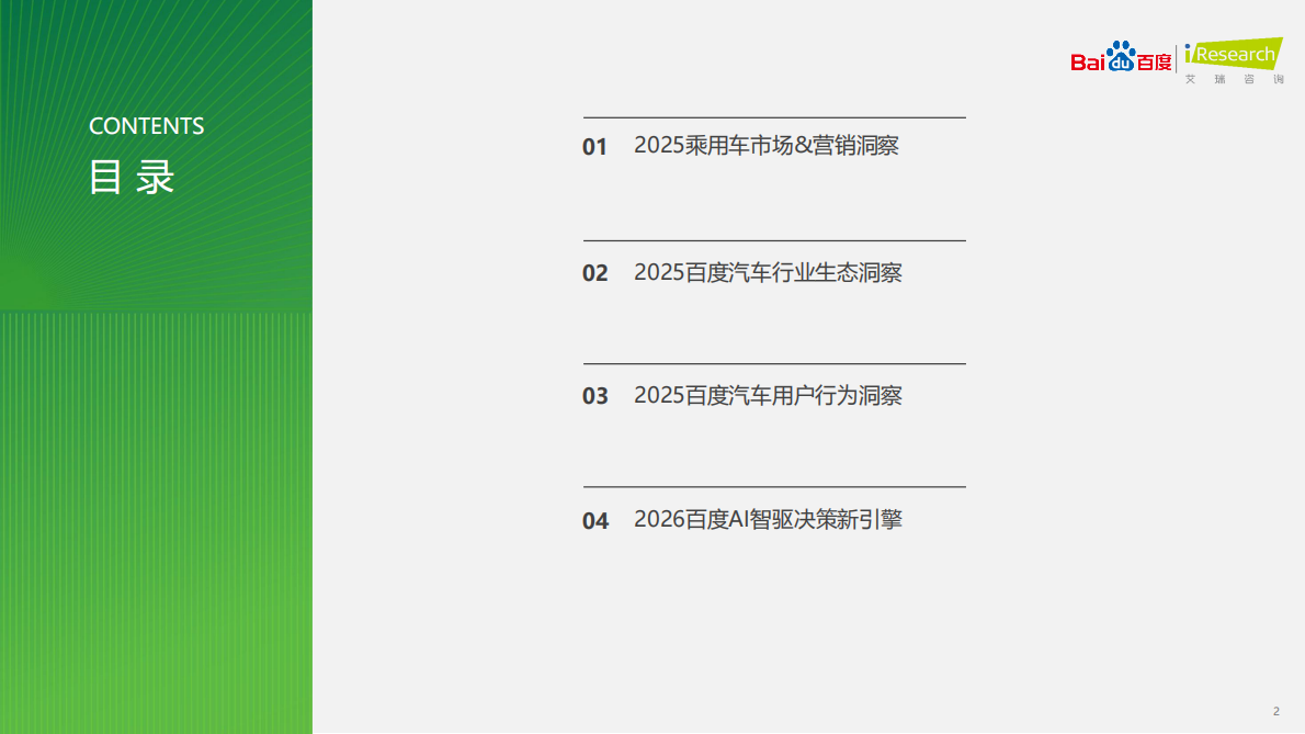 艾瑞咨询：重塑之局AI智驱决策新引擎&mdash;&mdash;2025年汽车行业研究报告 第2页