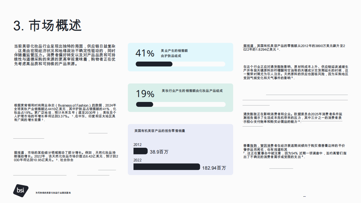 为可持续的美容化妆品行业奠定基础：将产品质量与环境和社会目标相结合 第8页