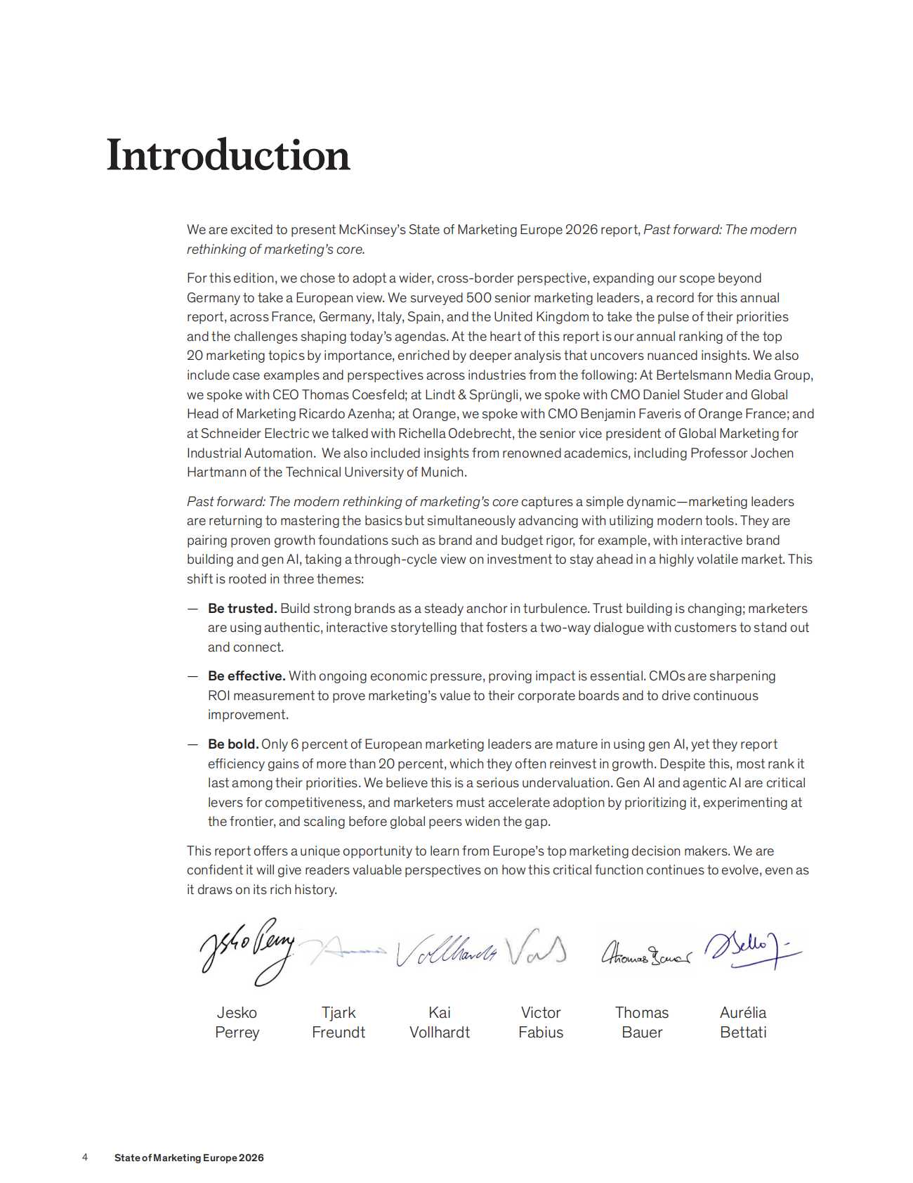 麦肯锡：2026年欧洲营销趋势报告：鉴往知来：营销核心的现代重构（英文版） 第6页