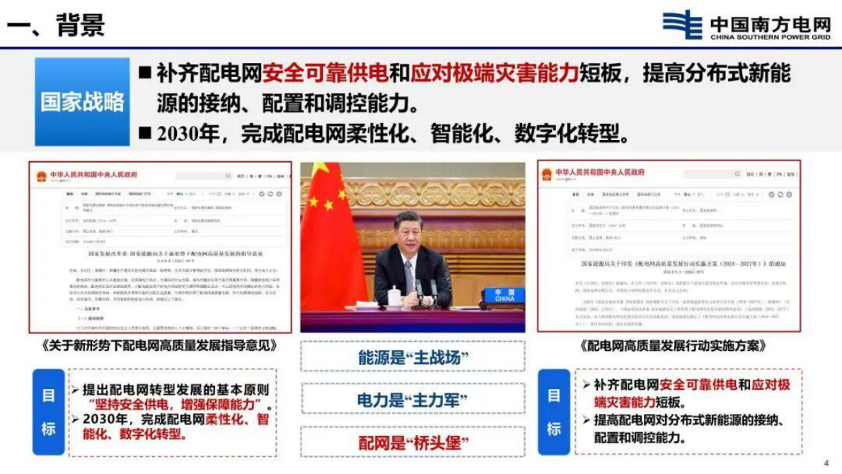 云南电网 刘红文PPT：新型配电系统数字化及故障主动处置技术 第4页