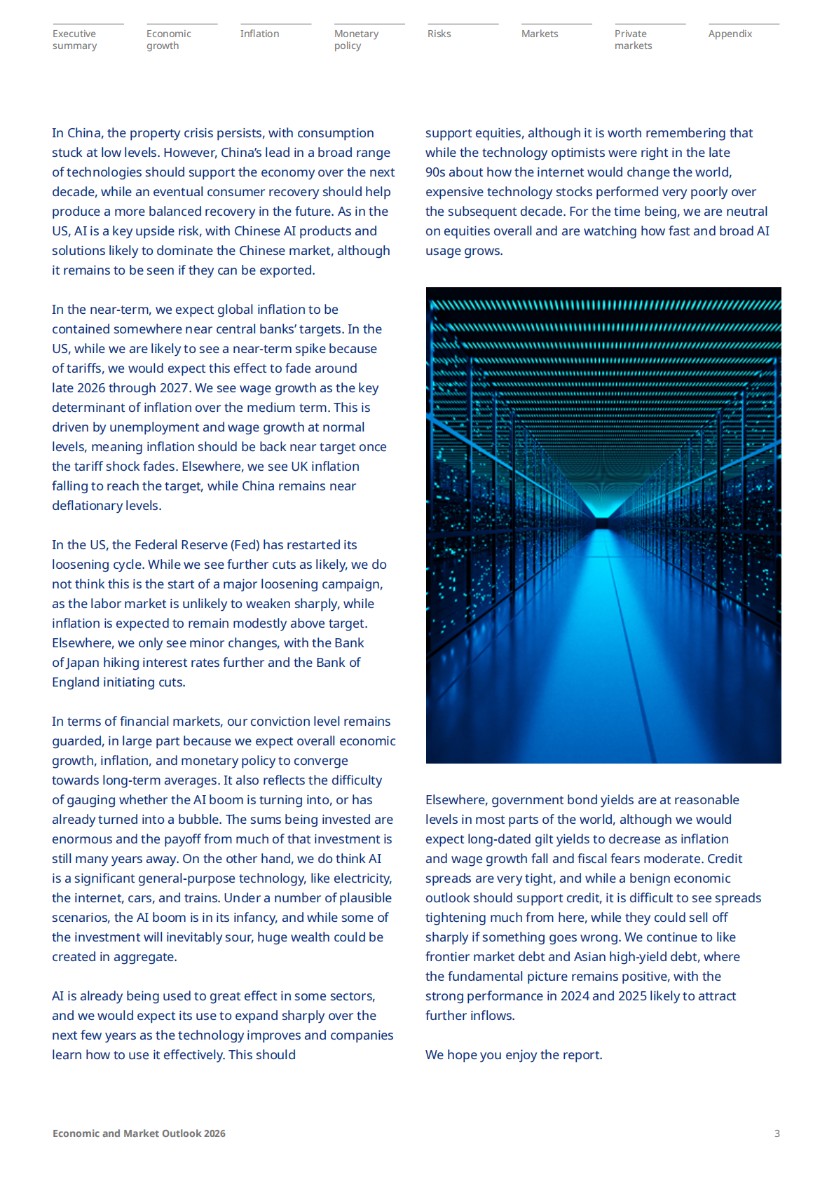 Mercer：2026年全球经济与市场展望报告：重塑（英文） 第3页