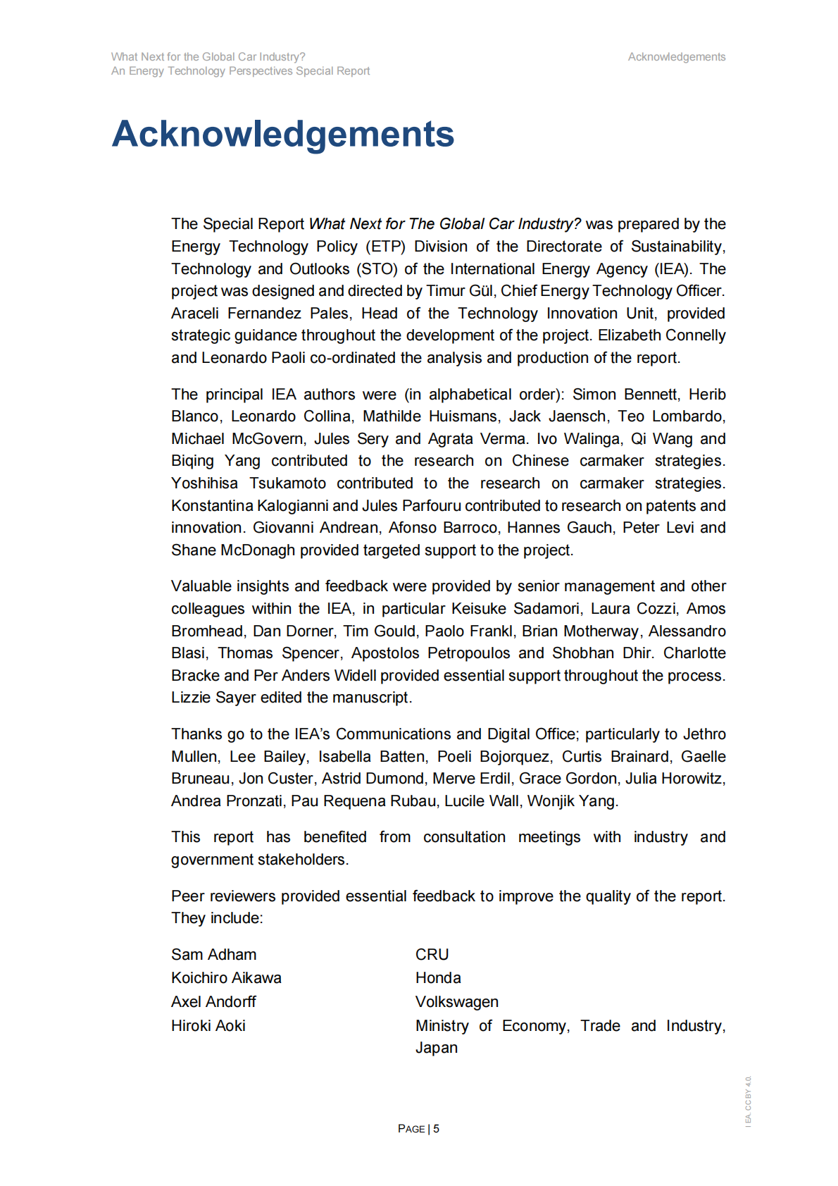 IEA国际能源署：2025年全球汽车产业未来图景：能源技术展望特别报告（英文版） 第5页