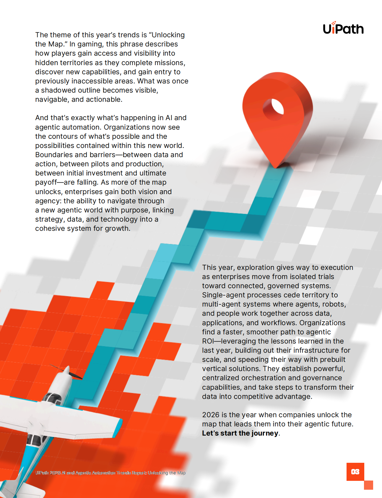 UiPath：2026年AI与智能体式自动化趋势报告解锁发展蓝图（英文） 第3页