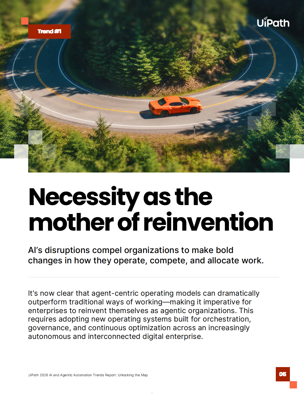 UiPath：2026年AI与智能体式自动化趋势报告解锁发展蓝图（英文） 第5页