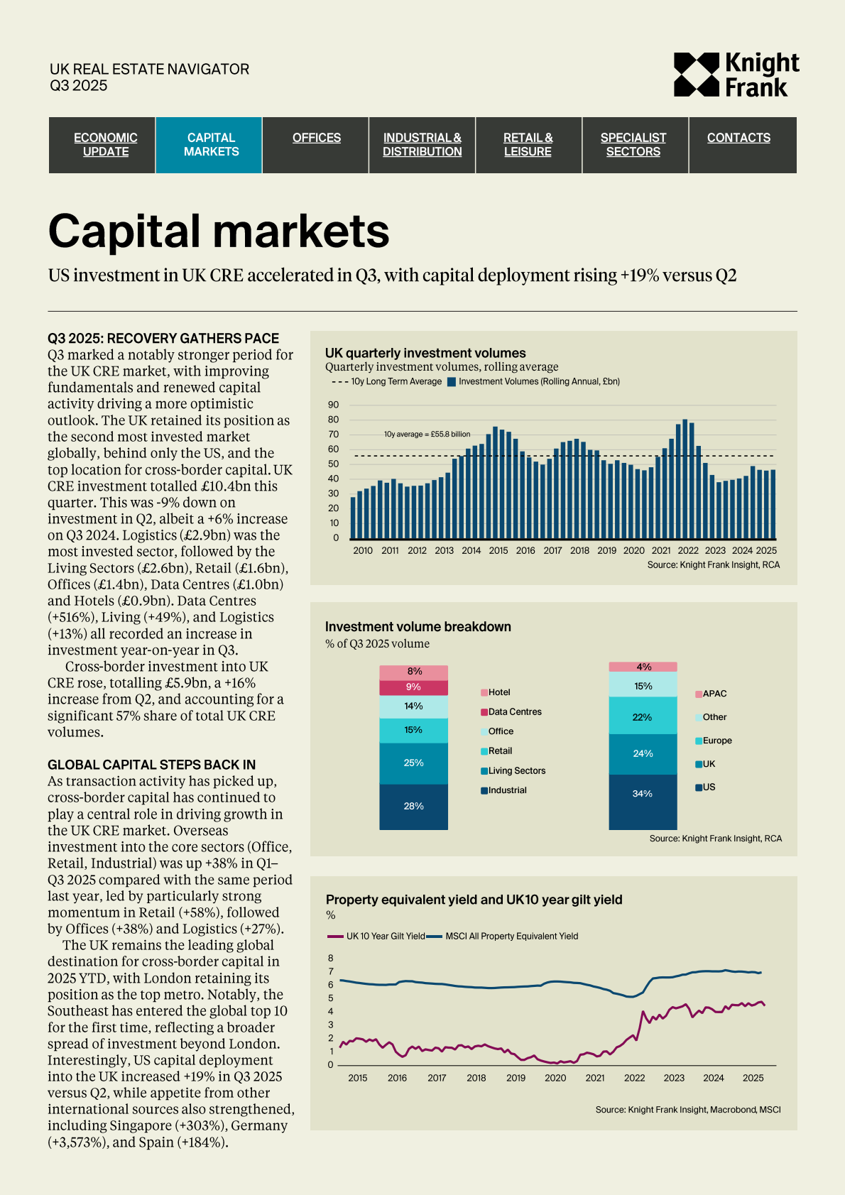 莱坊国际：2025年第三季度英国房地产导航报告（英文版） 第7页