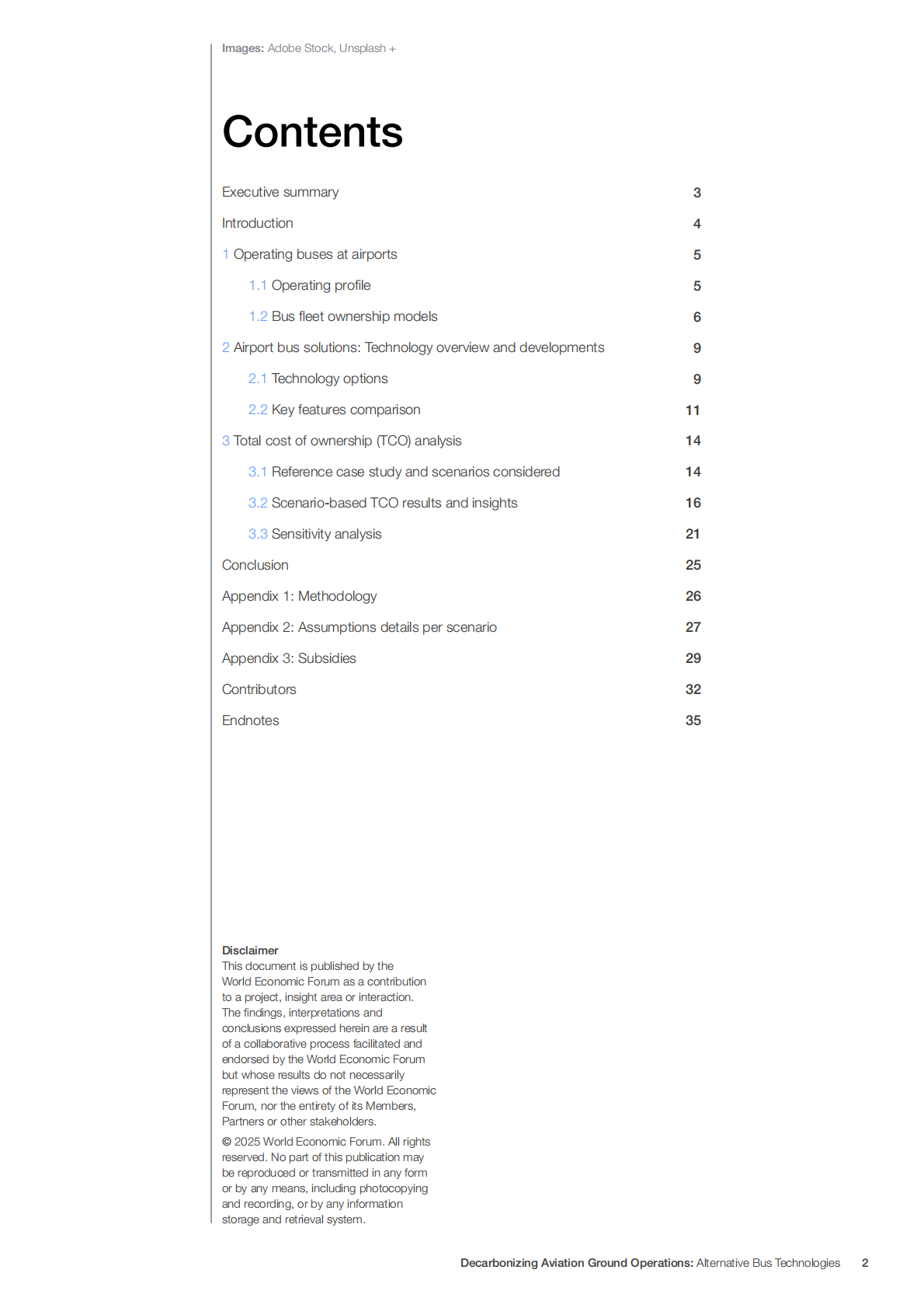 世界经济论坛：2025年航空地面作业脱碳：机场摆渡车替代技术白皮书（英文版） 第2页
