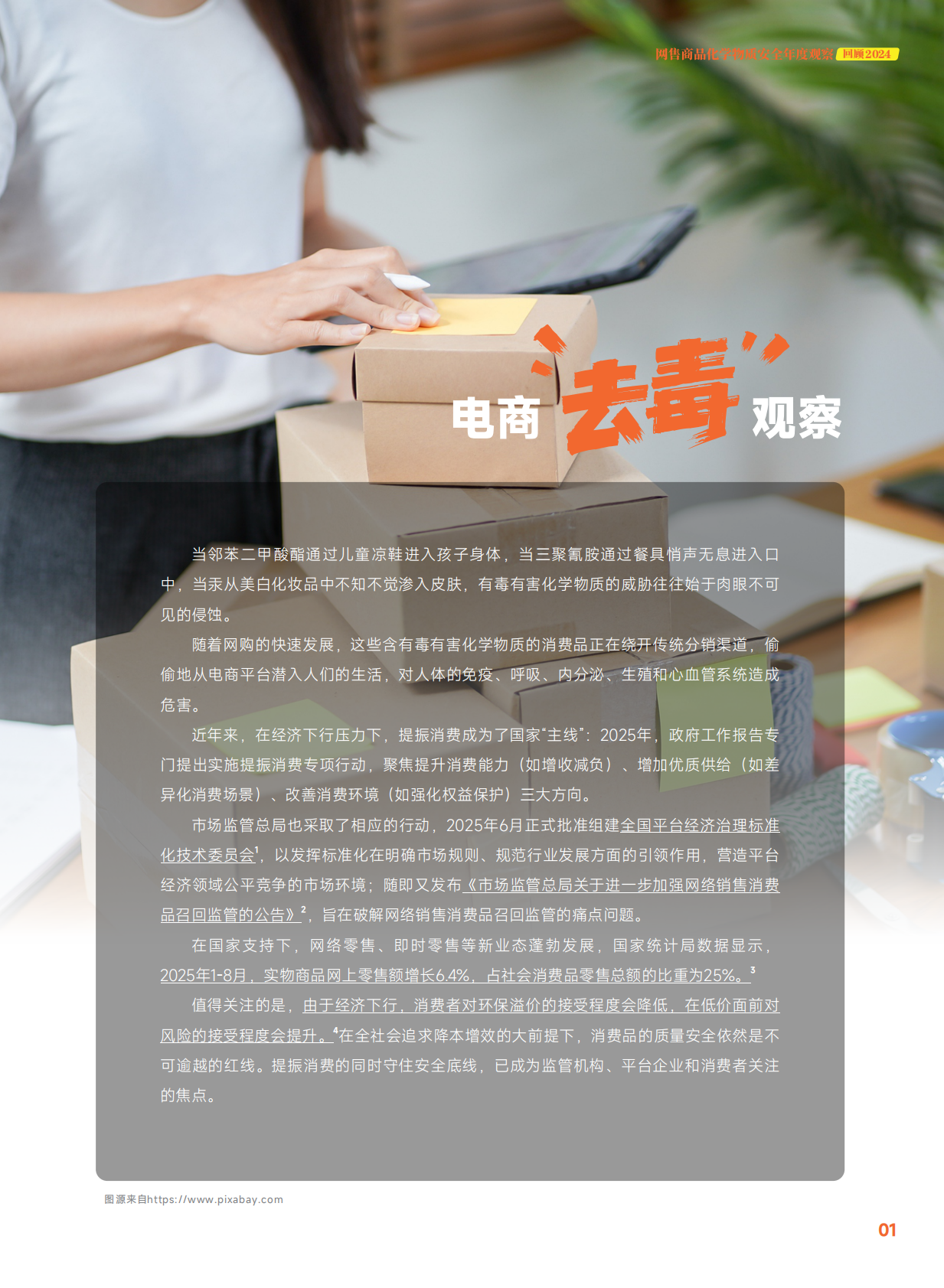 无毒先锋：⽹售商品化学物质安全年度观察（2024） 第3页