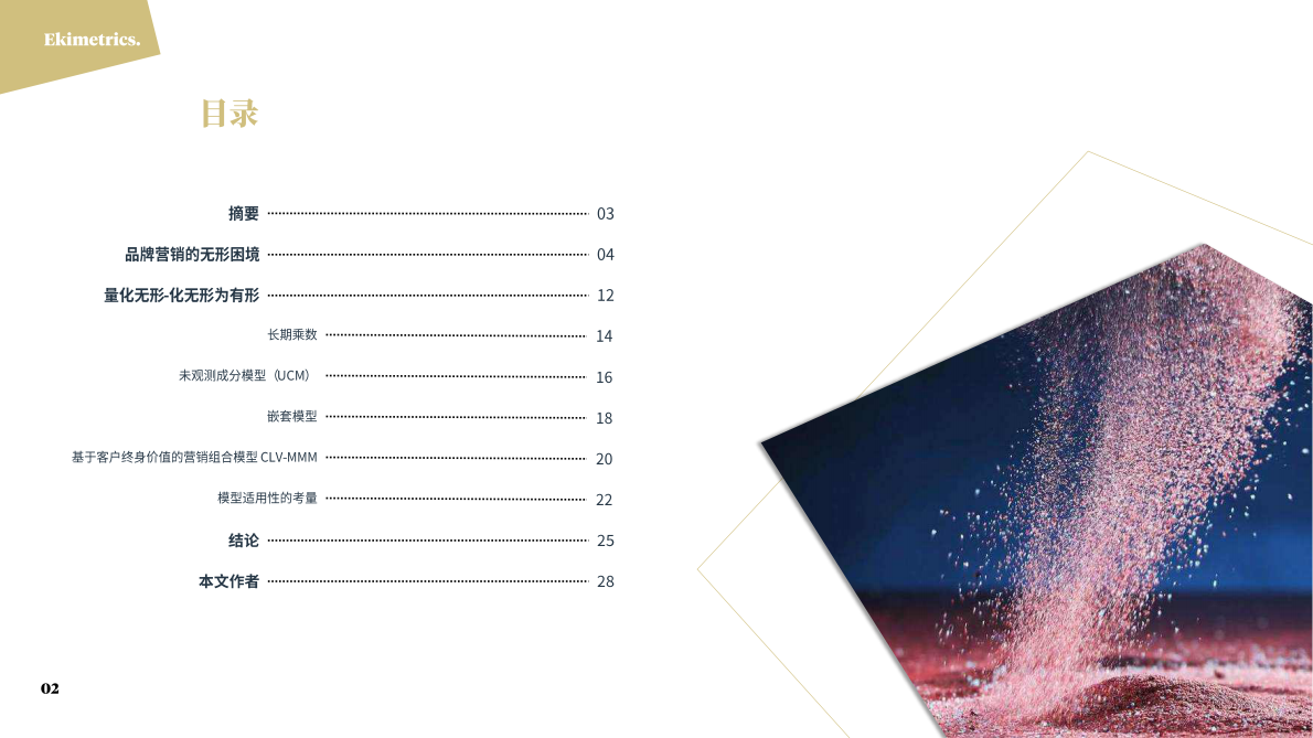 Ekimetrics：2025从&ldquo;说不清的价值&rdquo;到&ldquo;算得清的投资&rdquo;：长期品牌建设ROI的科学衡量白皮书 第2页