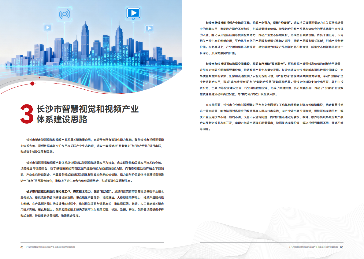 长沙市数据局：2025年长沙市智慧视觉体系和视频产业体系建设情况发展报告 第6页