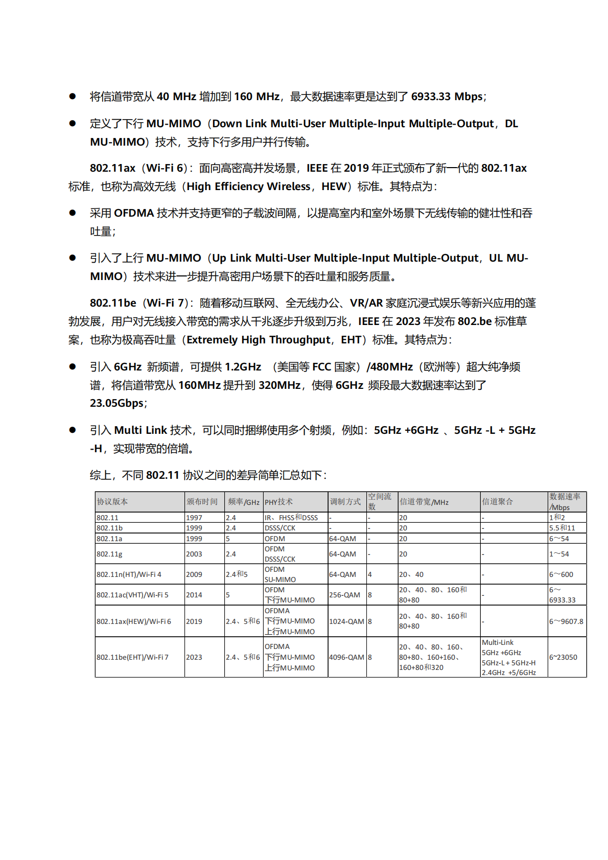 华为Wi-Fi 7 Advanced技术白皮书 第4页