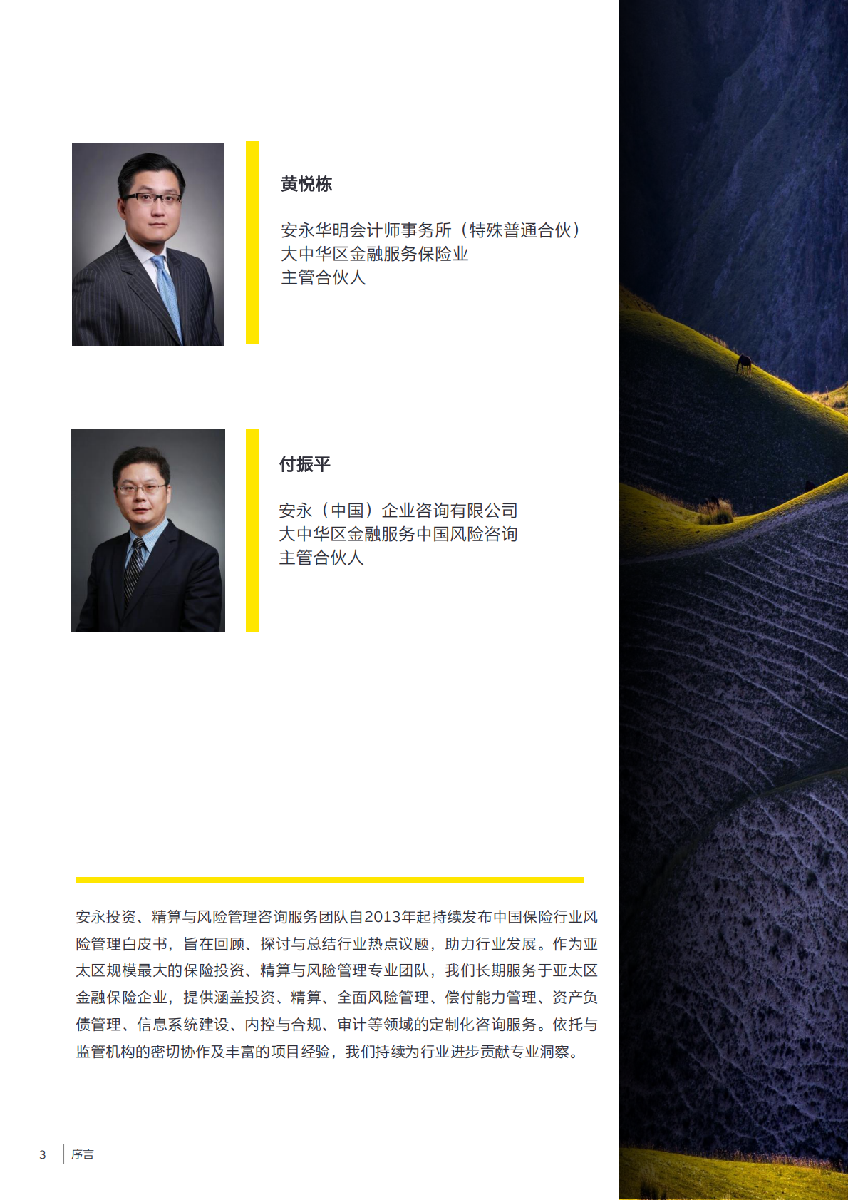 安永：2024-2025保险业风险管理白皮书 第3页