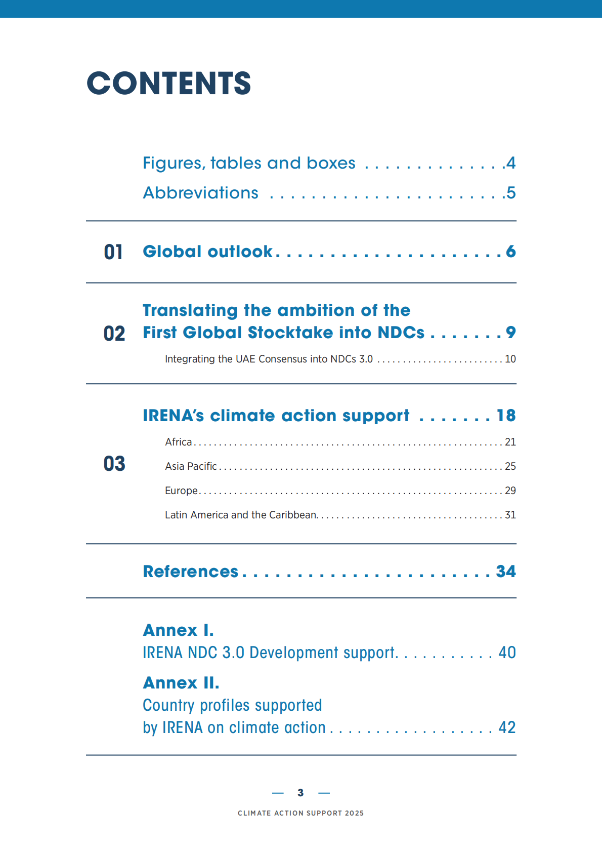 国际可再生能源署IRENA：气候行动支持2025（英文） 第3页