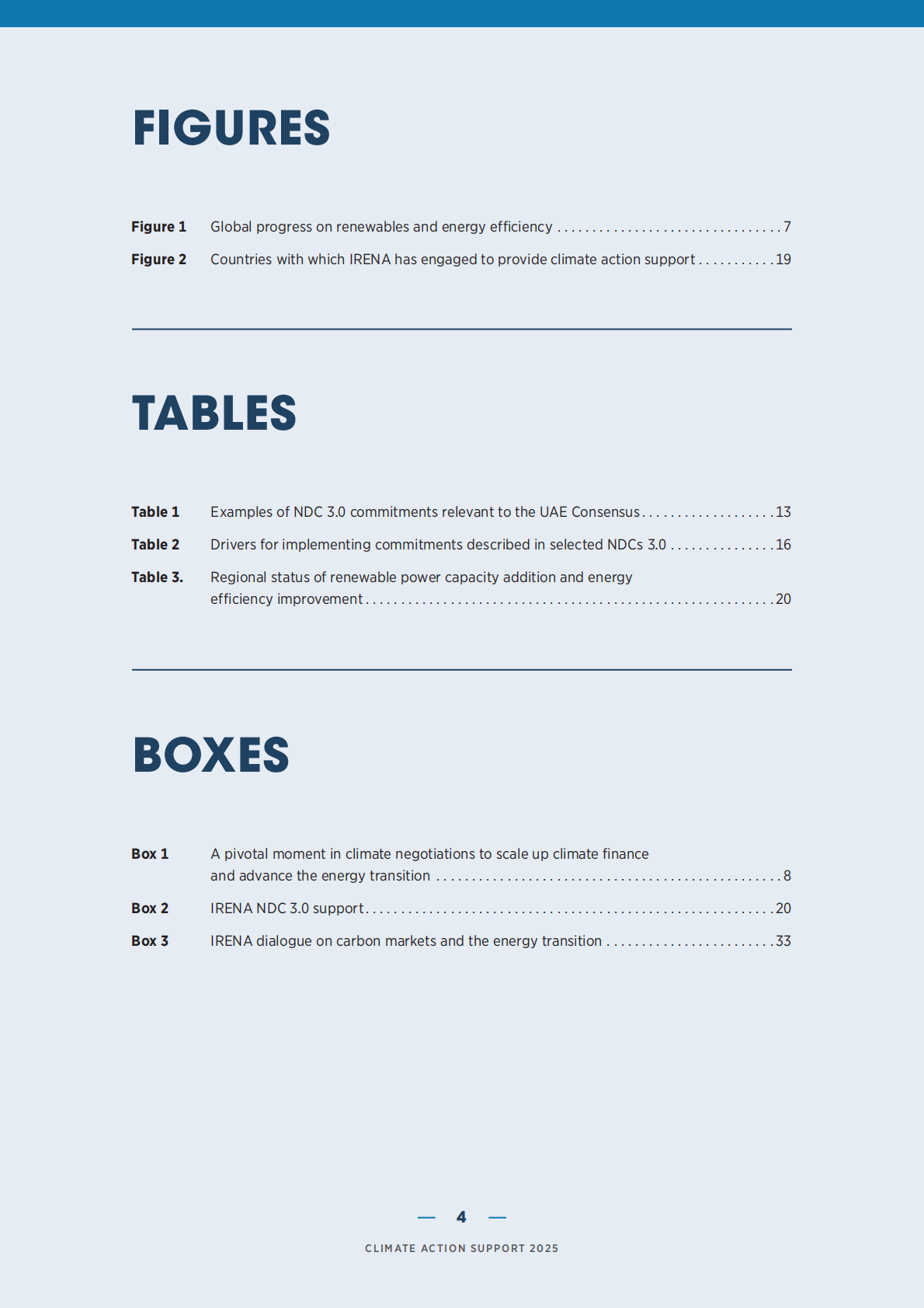国际可再生能源署IRENA：气候行动支持2025（英文） 第4页