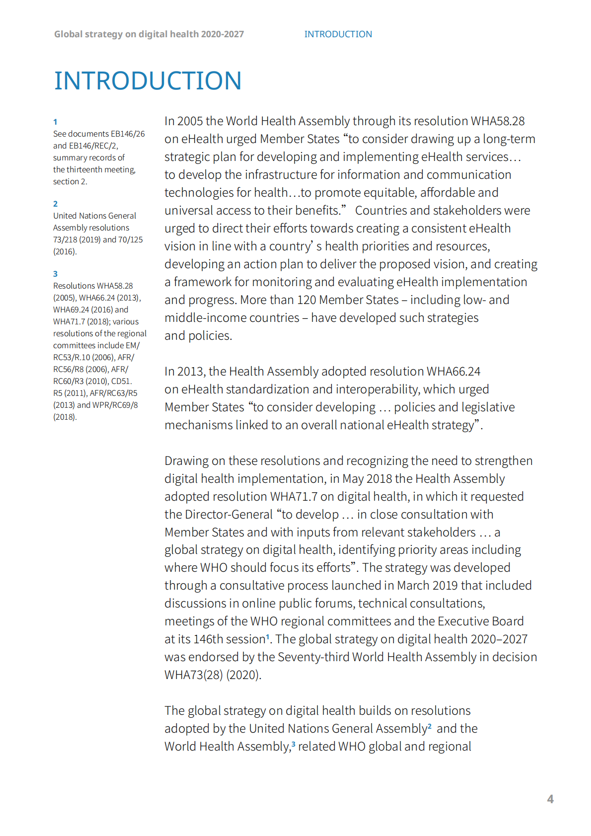 WHO世界卫生组织：2020-2027年全球数字健康战略报告（英文版） 第6页