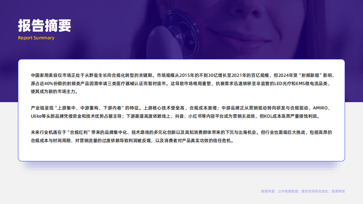 嘉世咨询：2025家用美容仪行业简析报告 第2页