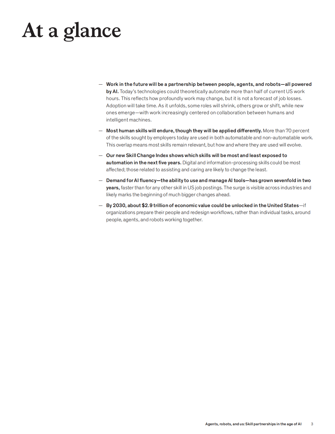 麦肯锡：2025年AI时代的技能伙伴报告：智能体、机器人与我们（英文版） 第5页