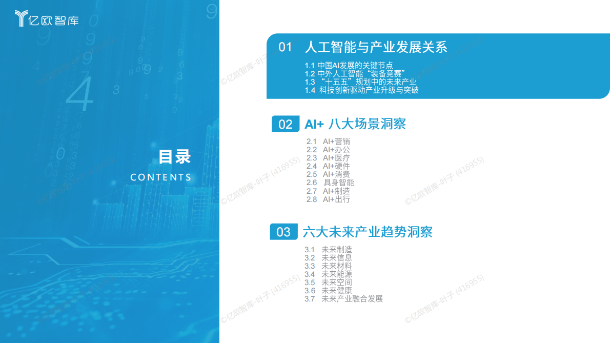 亿欧智库：2026六大未来产业发展趋势与人工智能八大落地场景洞察 第2页