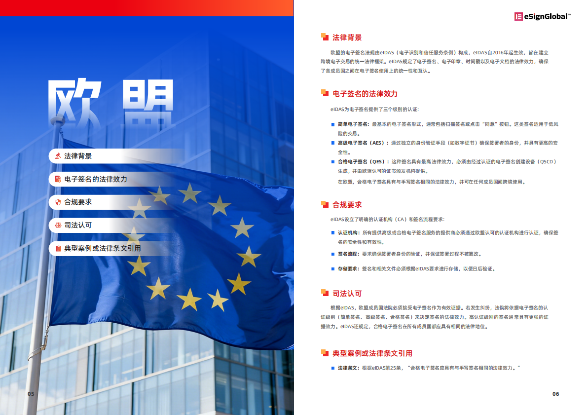 eSignGlobal发：2025年全球电子签名法律法规合规白皮书 第5页