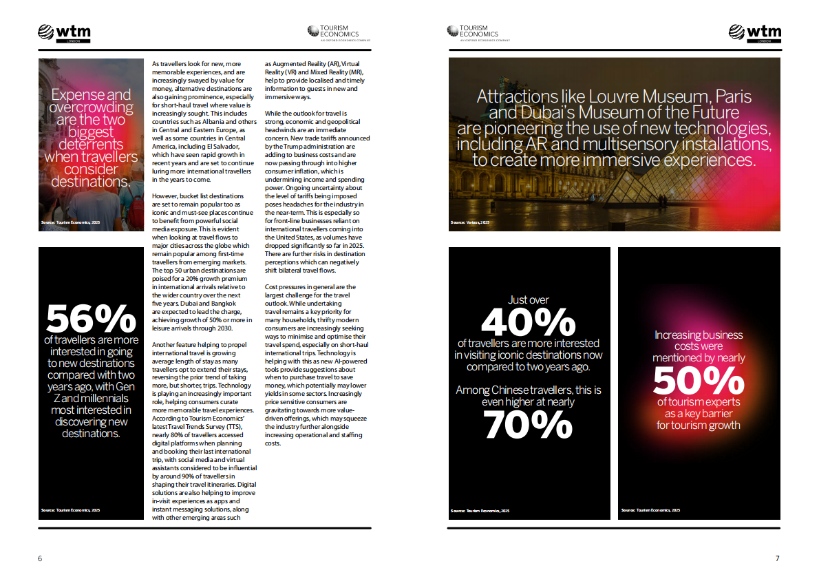 伦敦世界旅游交易会：2025年全球旅游行业报告（英文版） 第5页