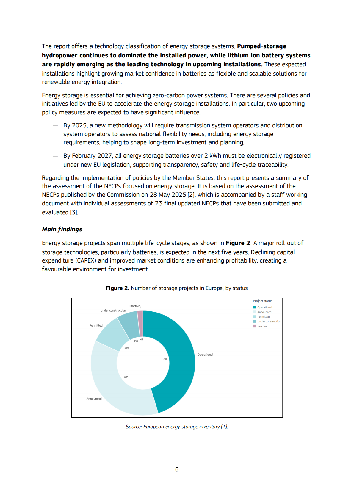 欧盟委员会：2025年欧洲储能部署概况报告（英文版） 第8页