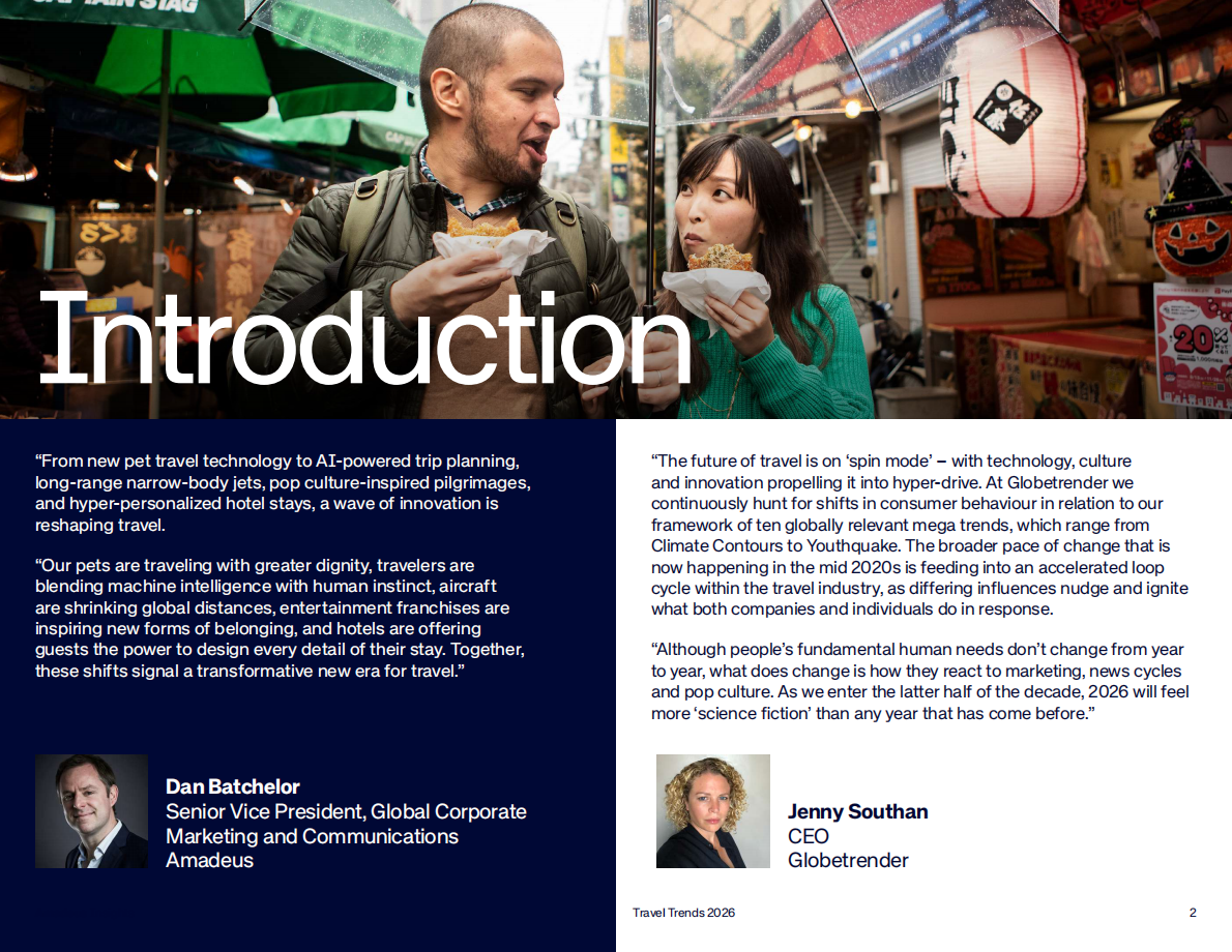 艾玛迪斯Amadeus&Globetrender：2026年全球六大旅游趋势报告（英文版） 第2页